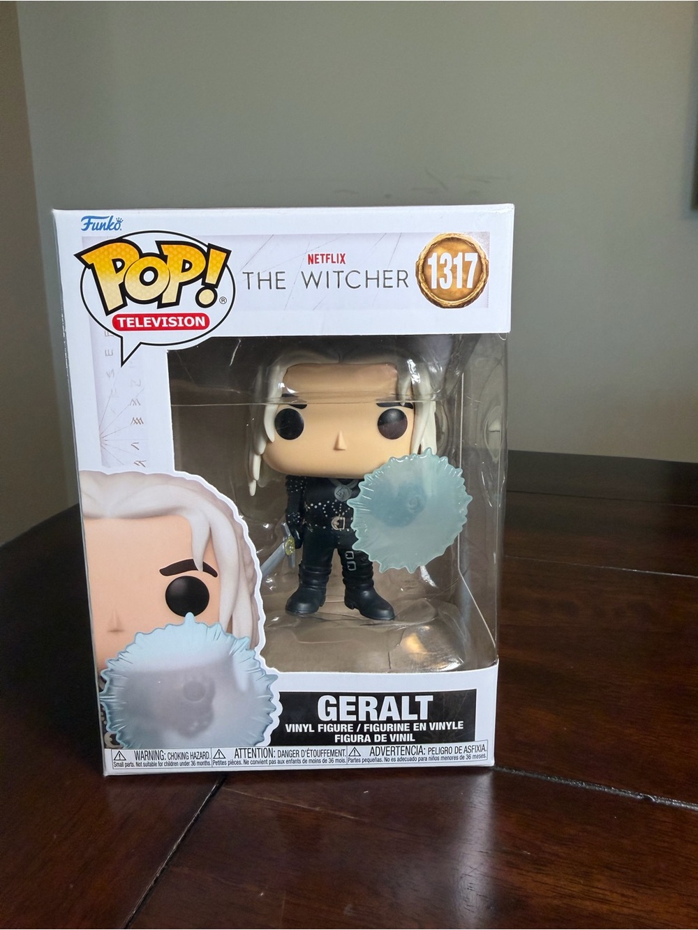 FUNKO POP - The Witcher Geralt #1317 (with shield)